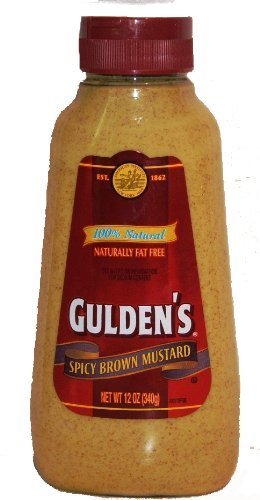 GULDENS MUSTARD SPICY/BRWN 12 OZ - SUPERMIX