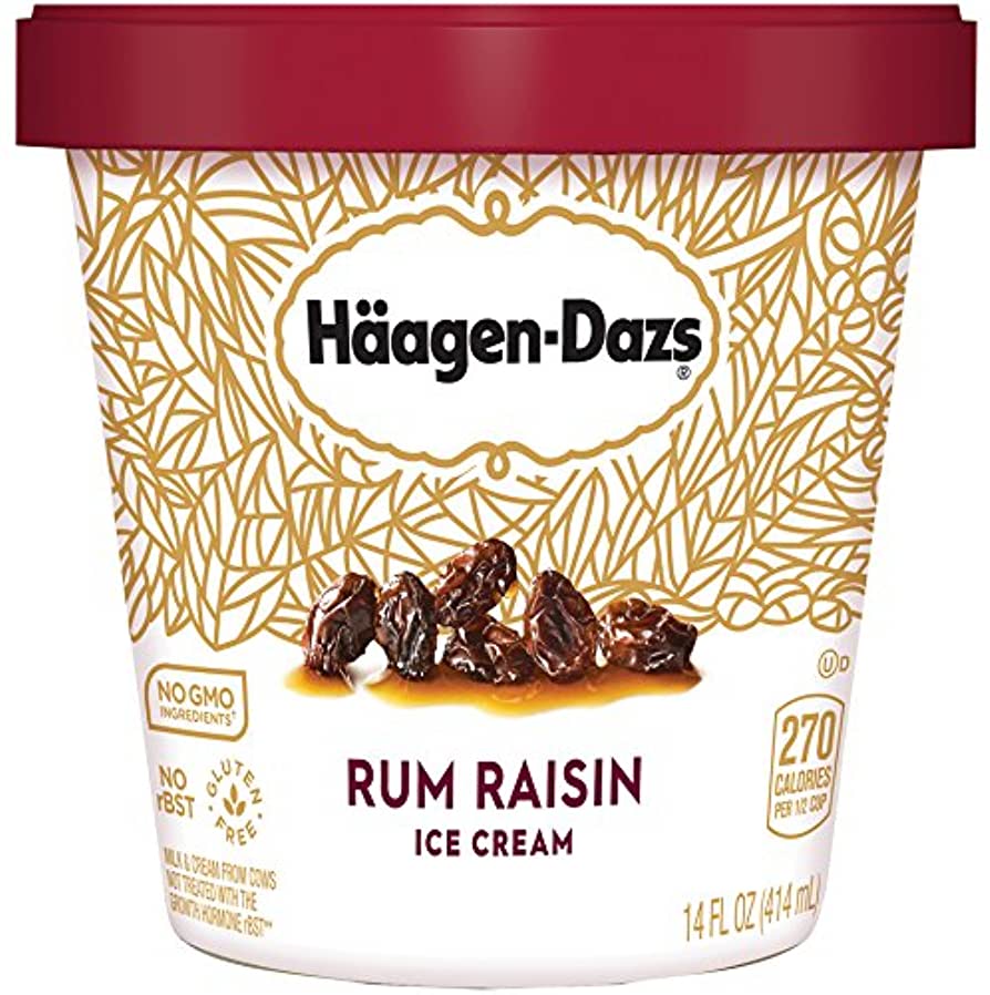 HAAGEN DAZS HELADO RON PASAS 16 OZ - SUPERMIX