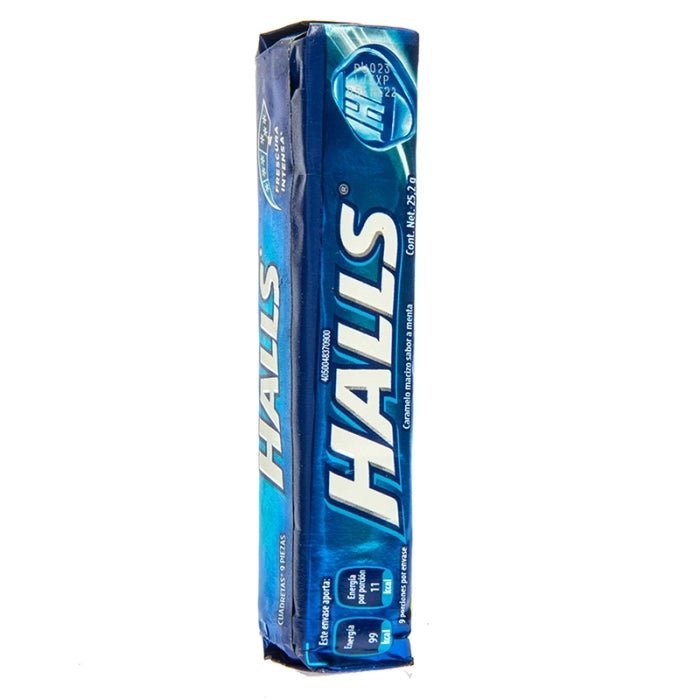 HALLS MENTA SABOR MENTOL Y EUCALIPTO 25.2 GR - SUPERMIX