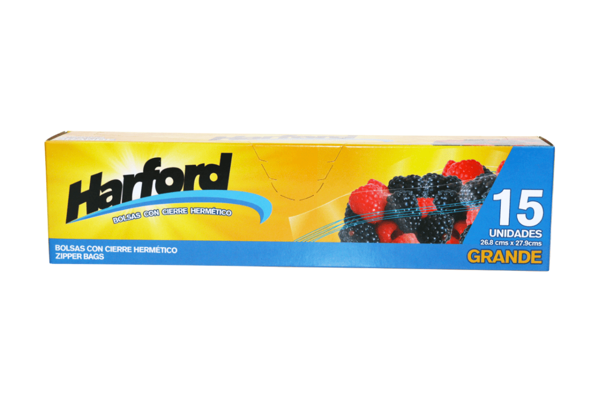 HARFORD FUNDAS ZIPPER GRANDE 15 UND - SUPERMIX