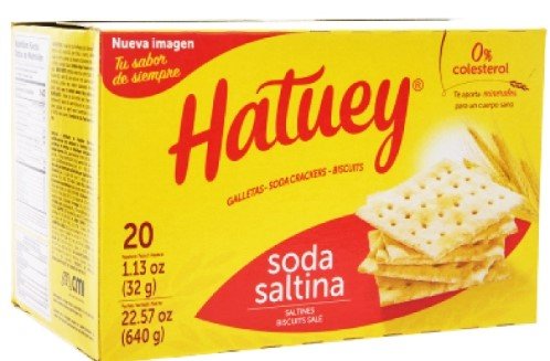 HATUEY SALTINA 640 GRS / 20 UND - SUPERMIX
