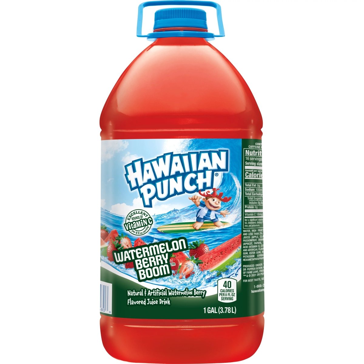 HAWAIIAN WATERMELON BERRY 128 OZ - SUPERMIX