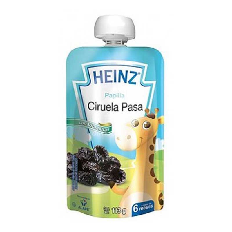 HEINZ COMPOTA CIRUELA 105 GR FLEX PACK - SUPERMIX