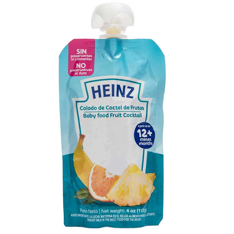 HEINZ COMPOTA COCTEL DE FRUTAS 113 GR (VIDRIO) - SUPERMIX