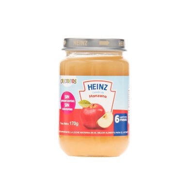 HEINZ COMPOTA CRECIDITOS MANZANA 170 GR - SUPERMIX