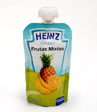 HEINZ COMPOTA FRUTAS MIXTAS 105 GR FLEX PACK - SUPERMIX