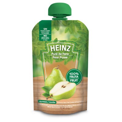 HEINZ COMPOTA PERA 100% FRUTAS 105 GR FLEX PACK - SUPERMIX