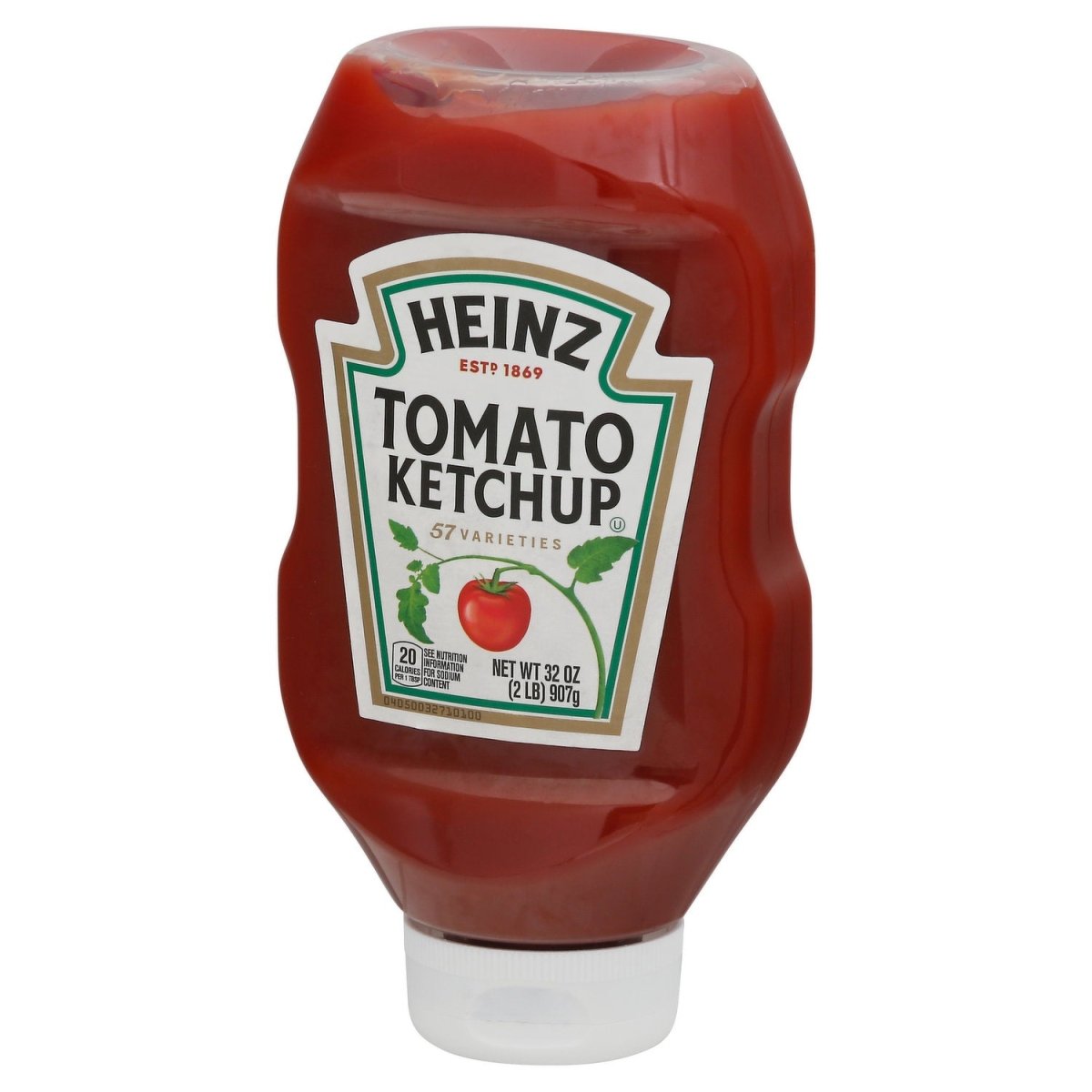 HEINZ KETCHUP REGULAR PLAST 32 OZ - SUPERMIX