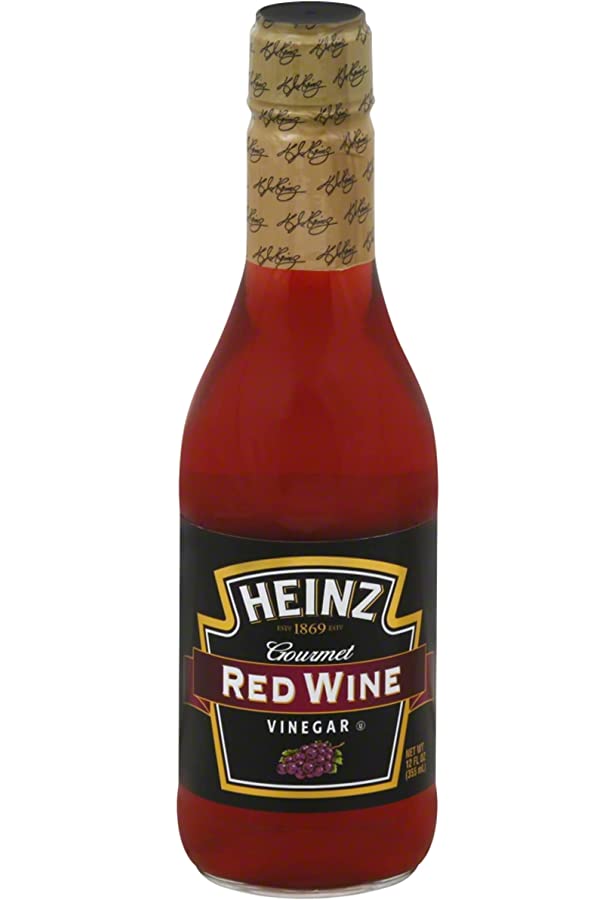 HEINZ VINAGRE DE VINO ROJO GOURMET 12 OZ - SUPERMIX