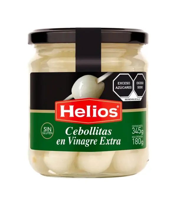 HELIOS CEBOLLITAS EN VINAGRE 345 GR - SUPERMIX