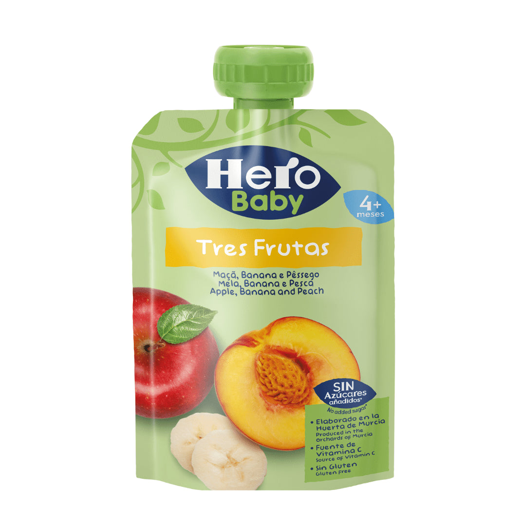 HERO COMPOTA EN BOLSITA HB 3 FRUTAS - SUPERMIX