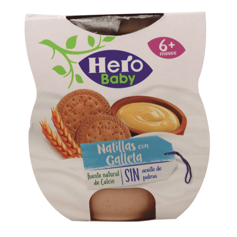 HERO COMPOTA NATILLA/GALLETAS - SUPERMIX