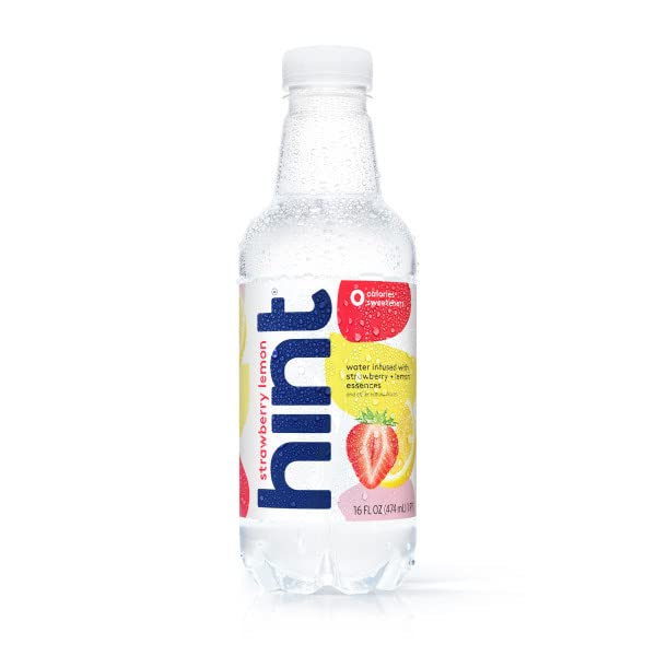 HINT WATER STRAWBERRY LEMON 16 FZ - SUPERMIX