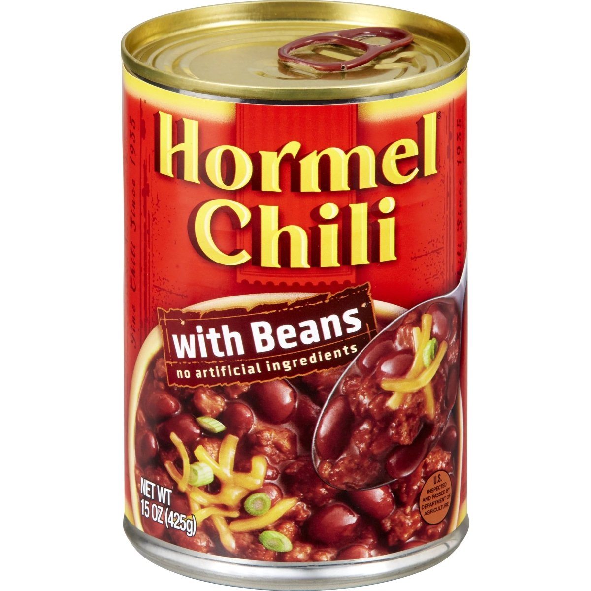 HORMEL CHILI WITH BEANS 12/15 OZ - SUPERMIX