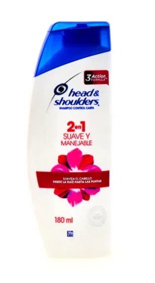 H&S 2 EN 1 SUAVE MANEJABLE 180 ML - SUPERMIX