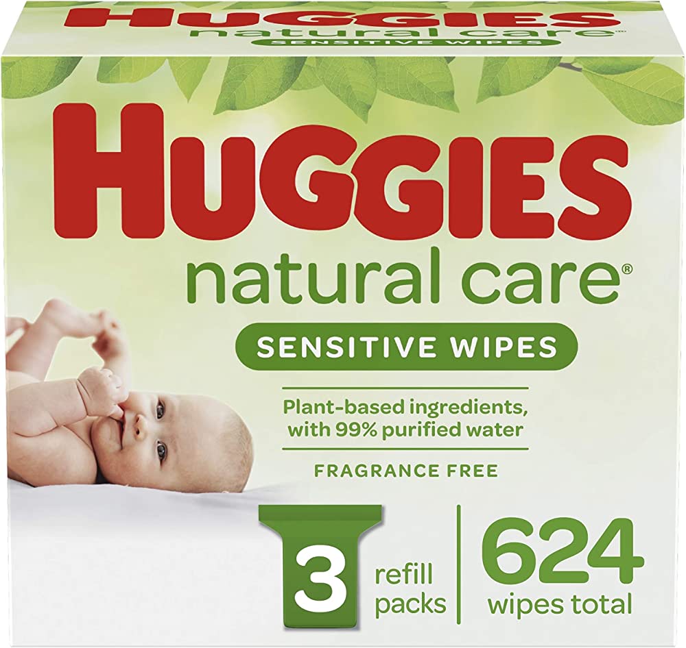 HUGGIES BABY WIPES NATURAL CARE REFLL 1X352 - SUPERMIX
