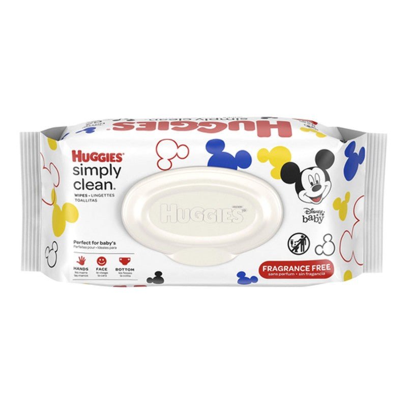 HUGGIES BABY WIPES SIMP CLEAN FF SOFTP 8X64 - SUPERMIX