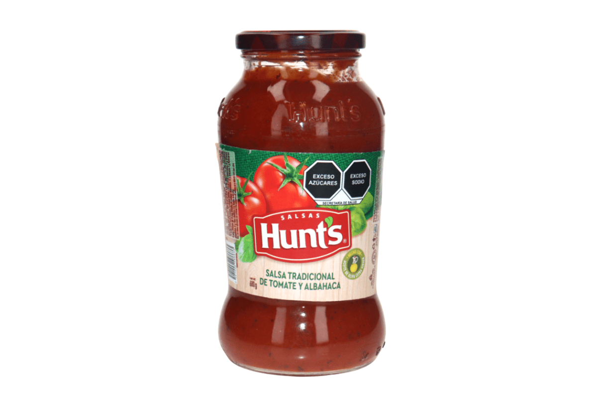 HUNTS SALSA TOMATE Y ALBAHACA CRISTAL 680 GR - SUPERMIX