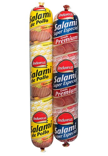 INDUVECA SALAMI SUPER ESPECIAL +SALAMI DE POLLO - SUPERMIX