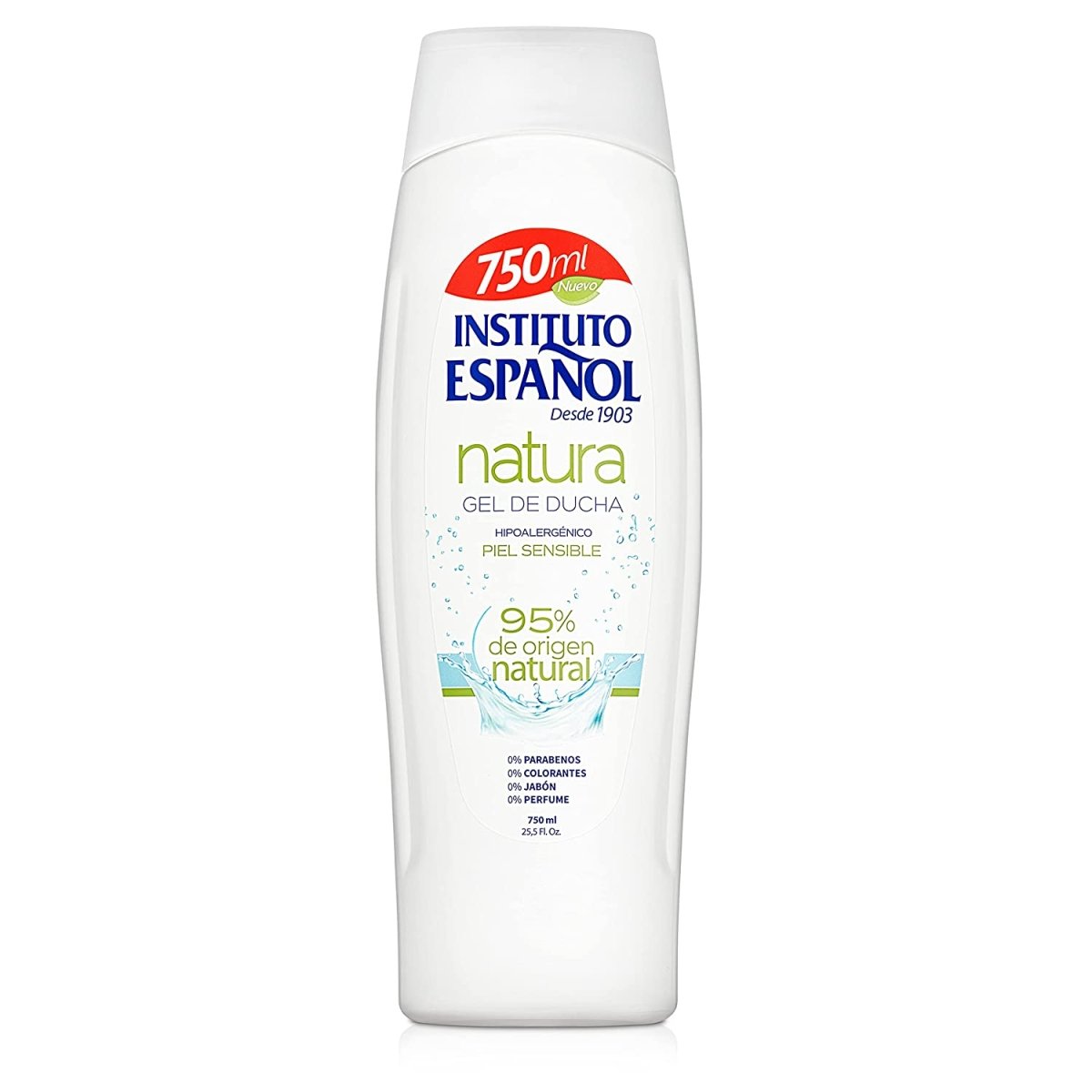 INSTITUTO ESPANOL GEL NATURAL BANO Y DUCHA 750 ML - SUPERMIX