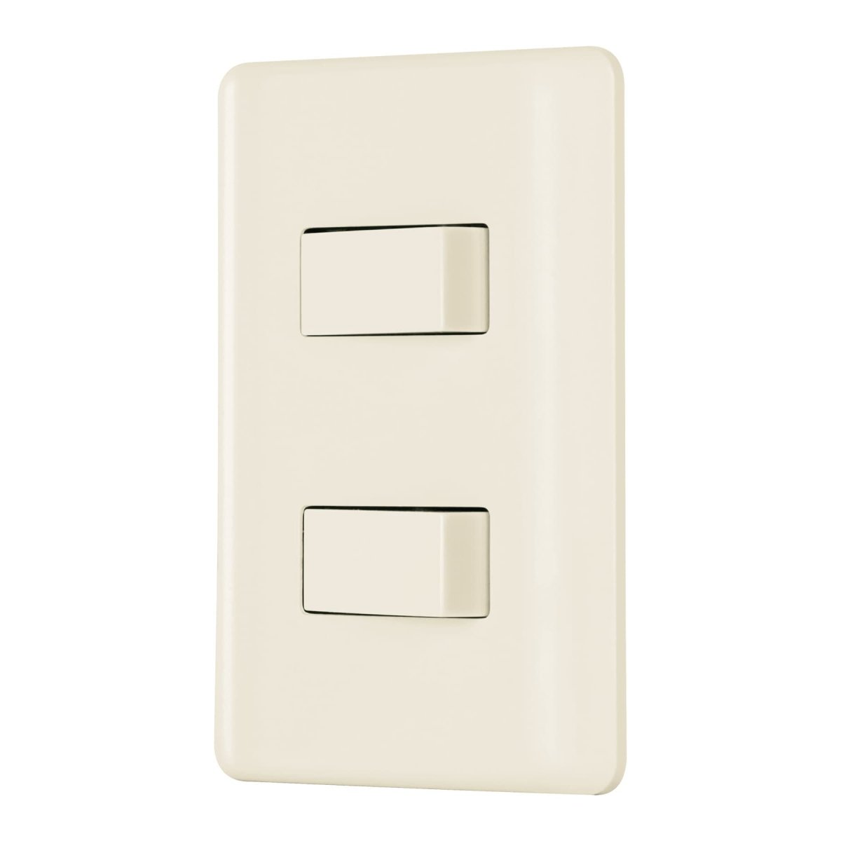 INTERRUPTOR DUPLEX CON PLACA, M - SUPERMIX