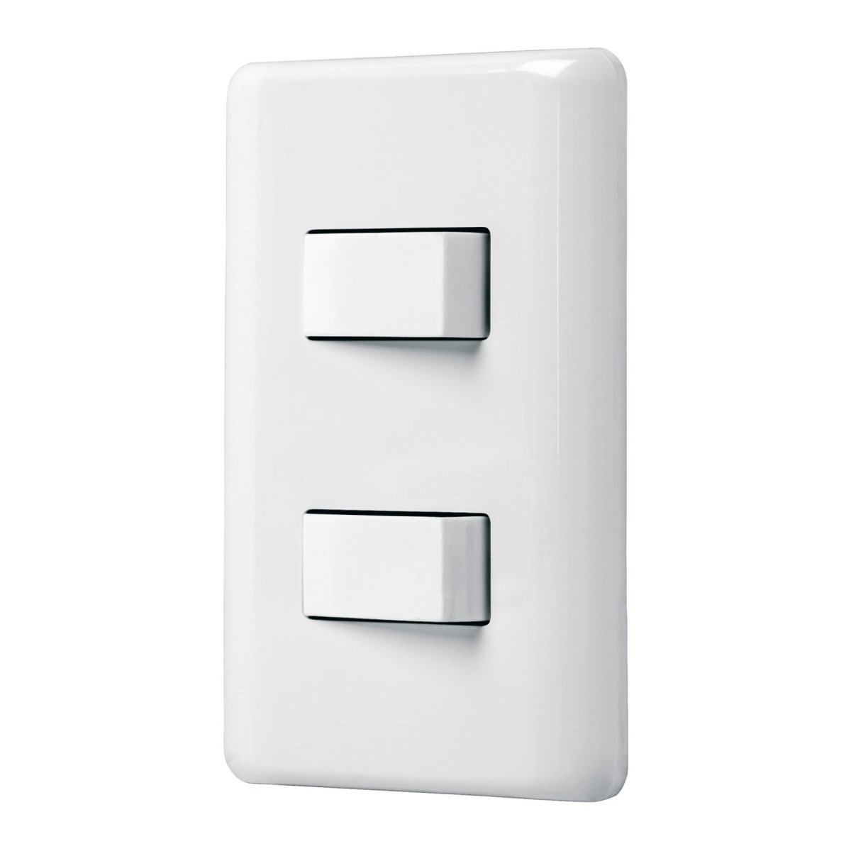 INTERRUPTOR SENCILLO + 1 DE 3 VIAS BLANCO VOLTECK BASIC - SUPERMIX