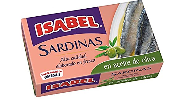 ISABEL SARDINAS EN ACEITE (OVALADA) 15 OZ - SUPERMIX