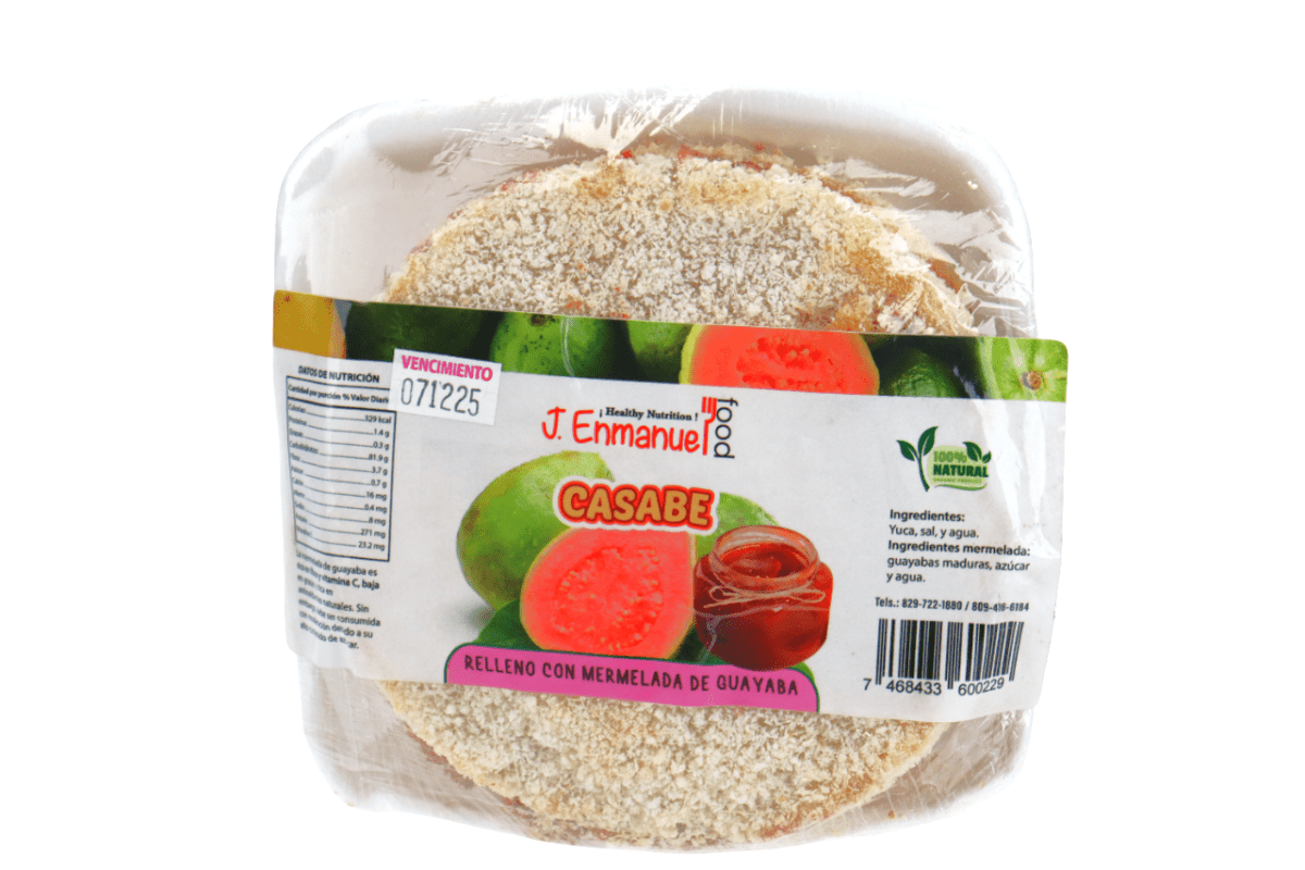 J EMMANUEL CASABE RELLENO DE GUAYABA - SUPERMIX