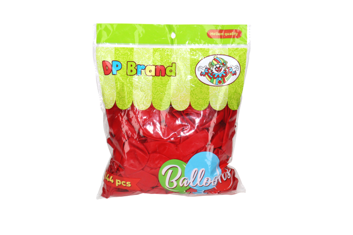 JCCV DP BRAND GLOBO ROJO 9 144 UND - SUPERMIX