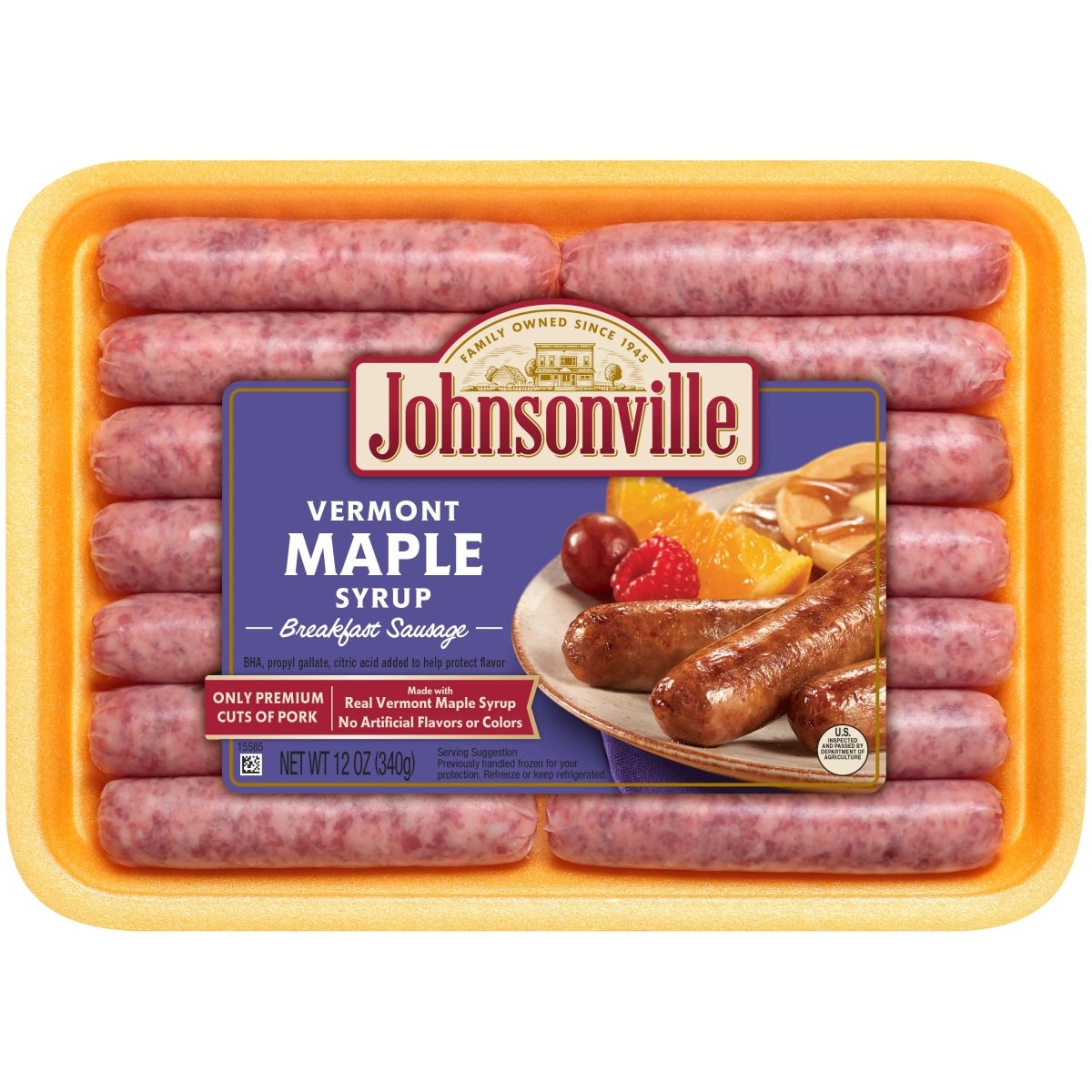 JOHNSONVILLE MAPLE BREAKFAST 12 OZ - SUPERMIX