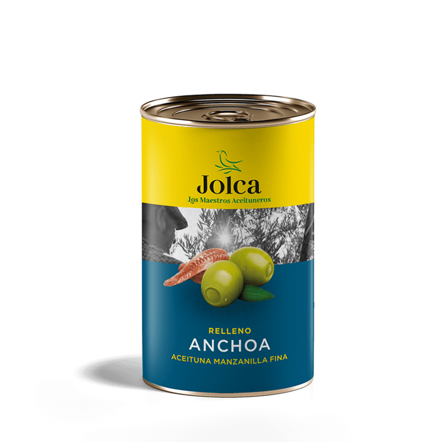JOLCA ACEITUNA RELLENA ANCHOA 35% S 125 GR - SUPERMIX