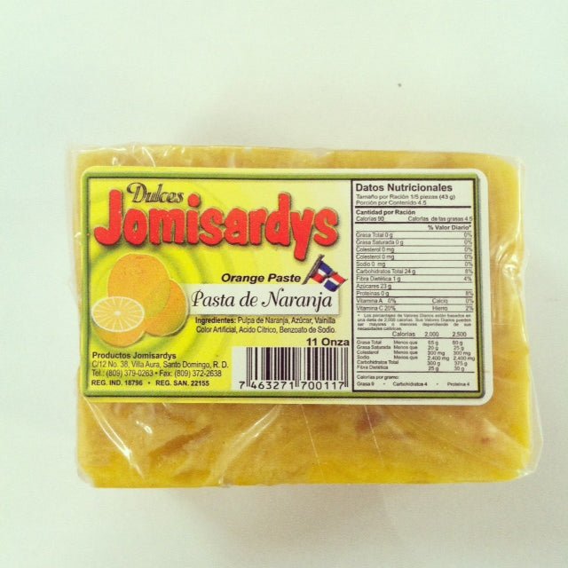 JOMISARDYS CASCOS DE NARANJA 20 OZ - SUPERMIX