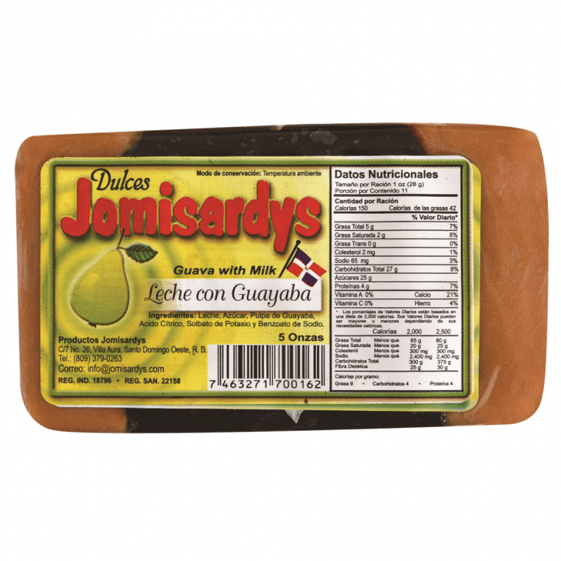 JOMISARDYS DULCE LECHE C/GUAYABA GRANDE - SUPERMIX
