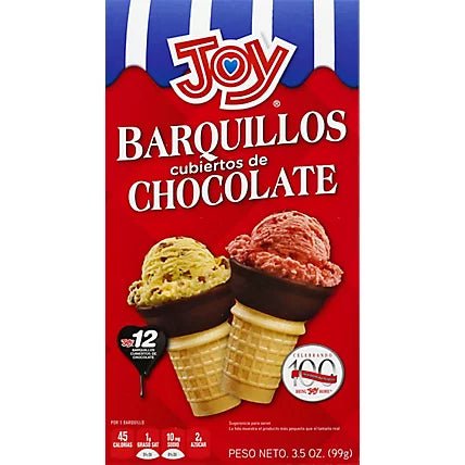 JOY CONE CHOC DIPPED CUPS 3.5 OZ - SUPERMIX