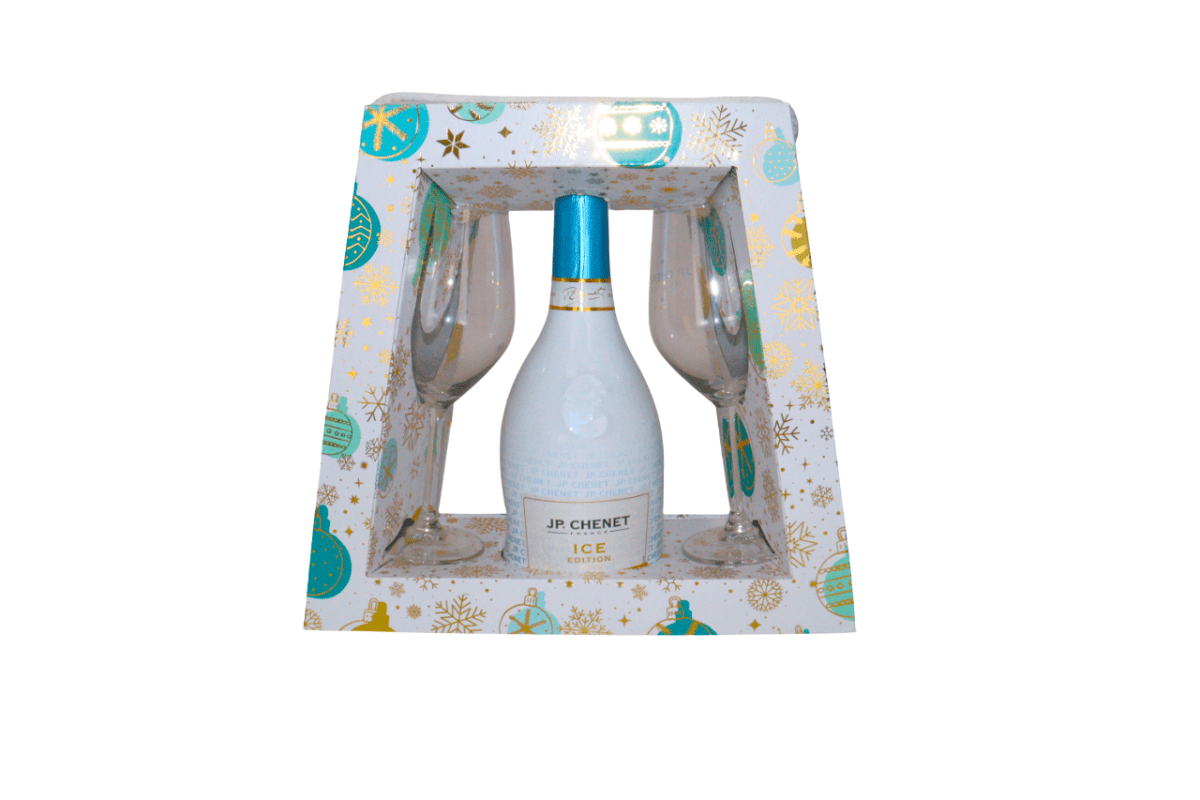 JP.CHENET ICE WHITE ESTUCHE + 2 COPA TEMPORADA - SUPERMIX