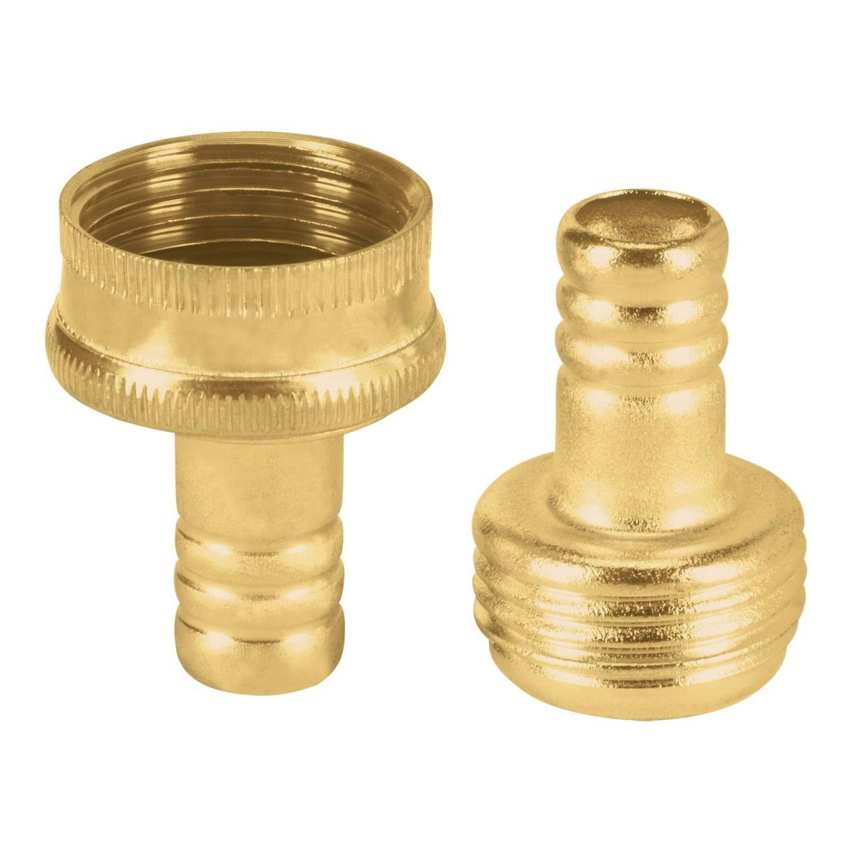 Juego conectores 1/2" macho/hembra de latón CFM - 1/2P PRETUL - SUPERMIX