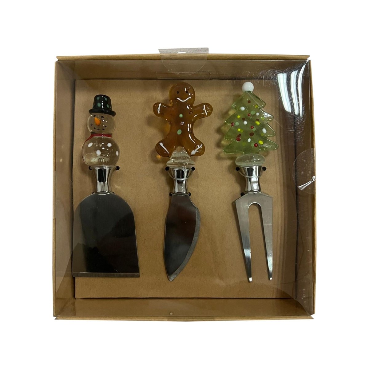 JUEGO CUCHILLOS PARA QUESO 3PZ 17X17 - SUPERMIX