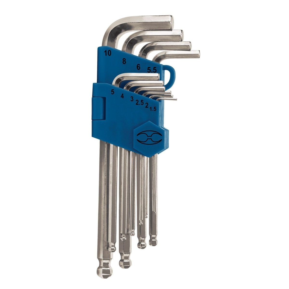 JUEGO DE 10 LLAVES ALLEN LARGA DESDE 1.5MM HASTA 10MM TRUPER.. - SUPERMIX