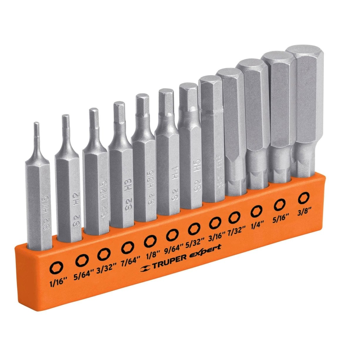 JUEGO DE 12 PUNTAS PARA DESARMADOR, HEXA.. - SUPERMIX