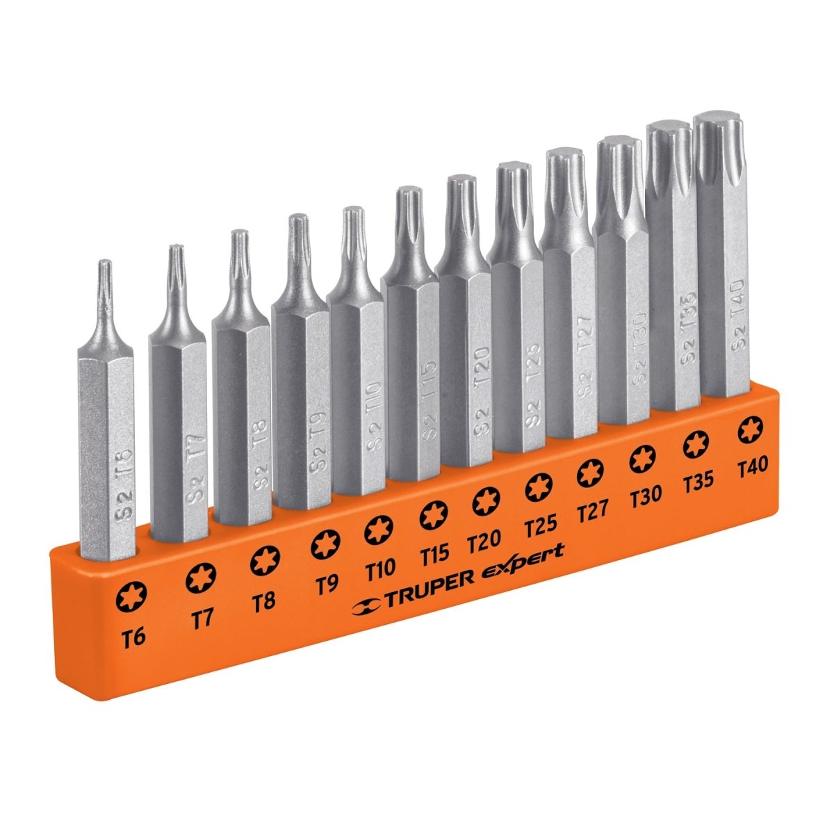 JUEGO DE 12 PUNTAS PARA DESARMADOR, TORX - SUPERMIX