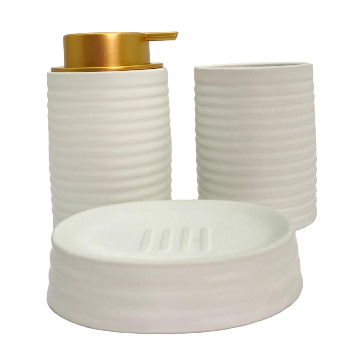 JUEGO DE BAÑO 3PZ 300ML 21.5X19X9C - SUPERMIX