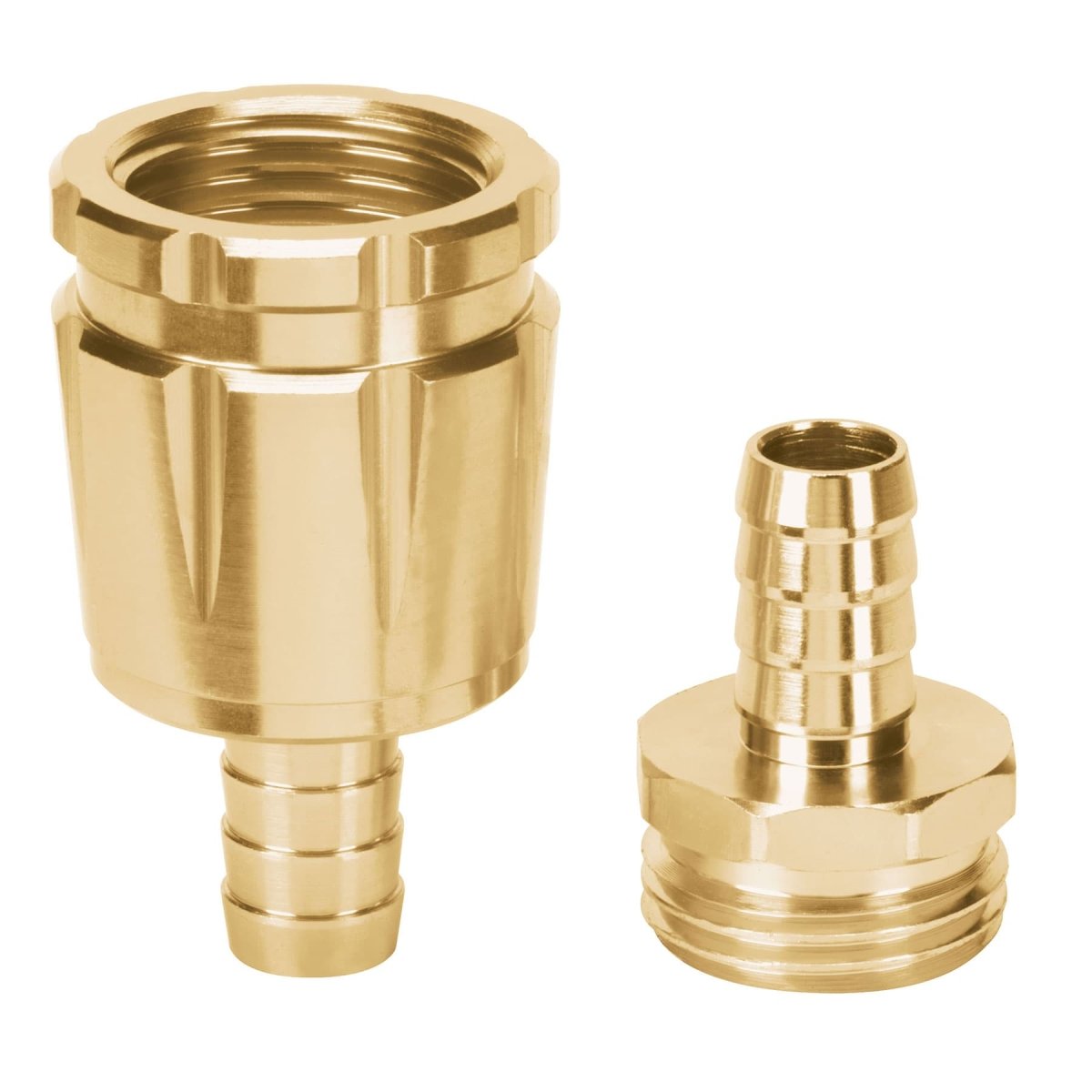 JUEGO DE CONECTORES DE ALUMINIO MACHO/HE - SUPERMIX