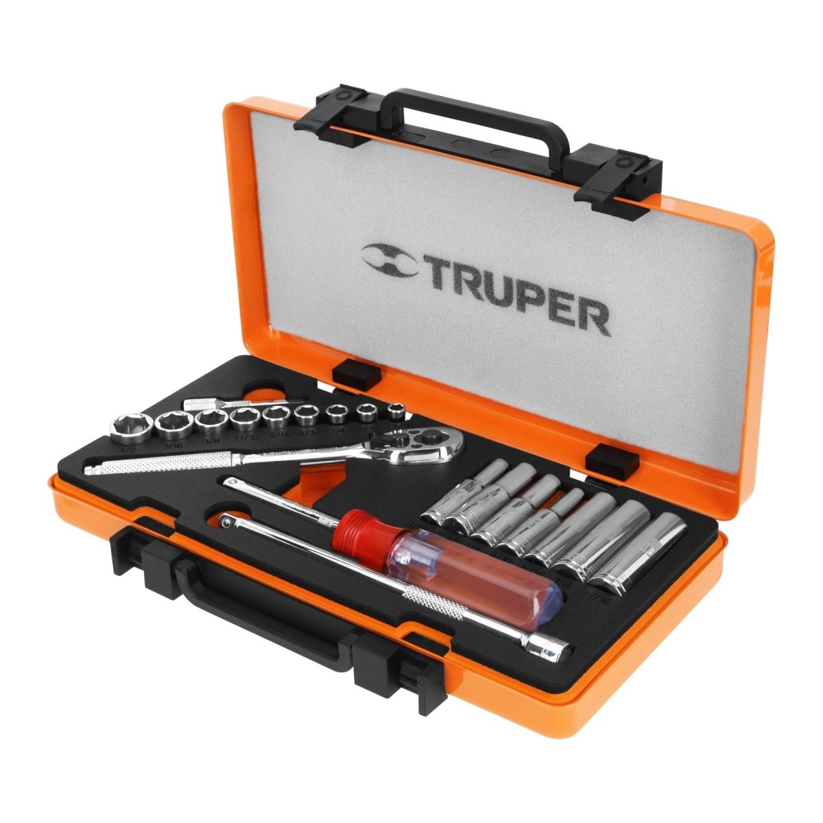 JUEGO DE DADOS 21 JD - 1/4X21P STD TRUPER - SUPERMIX