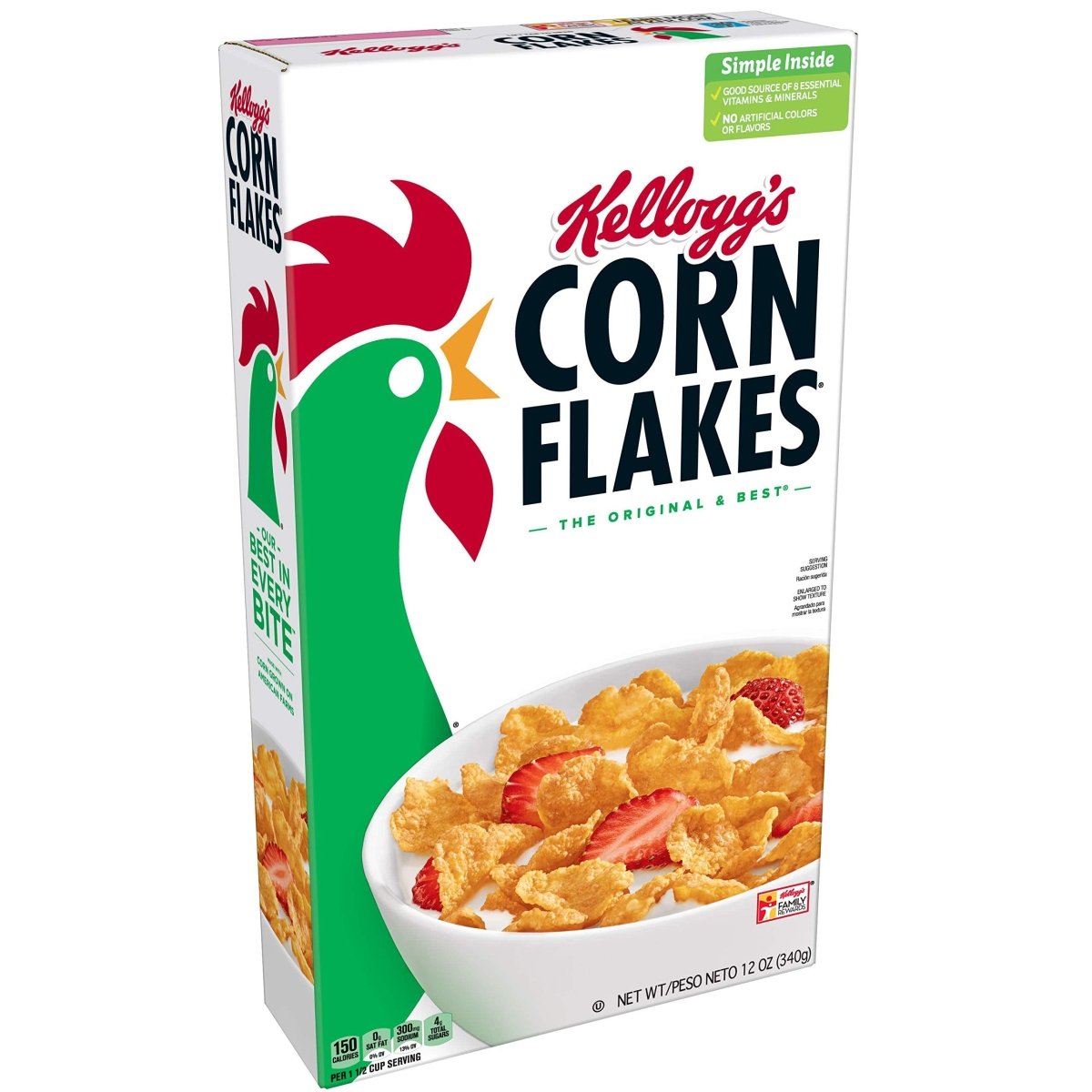 KELLOGG'S CORN FLAKES CEREAL 16/9.6 OZ - SUPERMIX