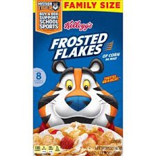 KELLOGG'S FROSTED FLAKES CEREAL 12/21.70 OZ FAMILY SIZE - SUPERMIX