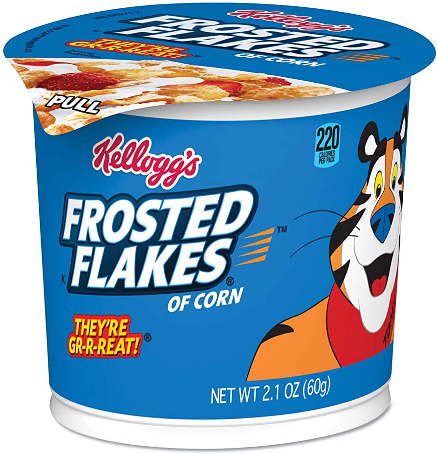 KELLOGG'S FROSTED FLAKES CEREAL CUP 60/2.1 OZ - SUPERMIX