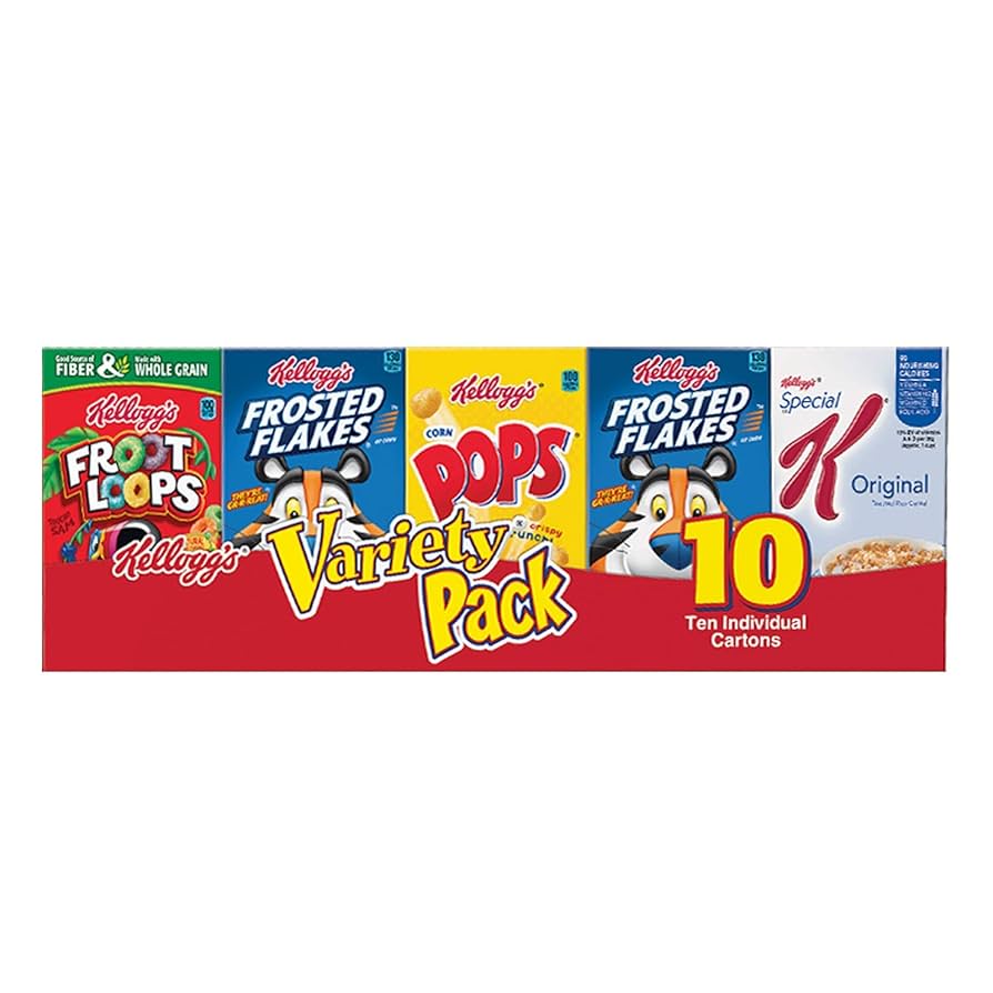 KELLOGS VARIETY PACK 12/10/10.94 OZ - SUPERMIX