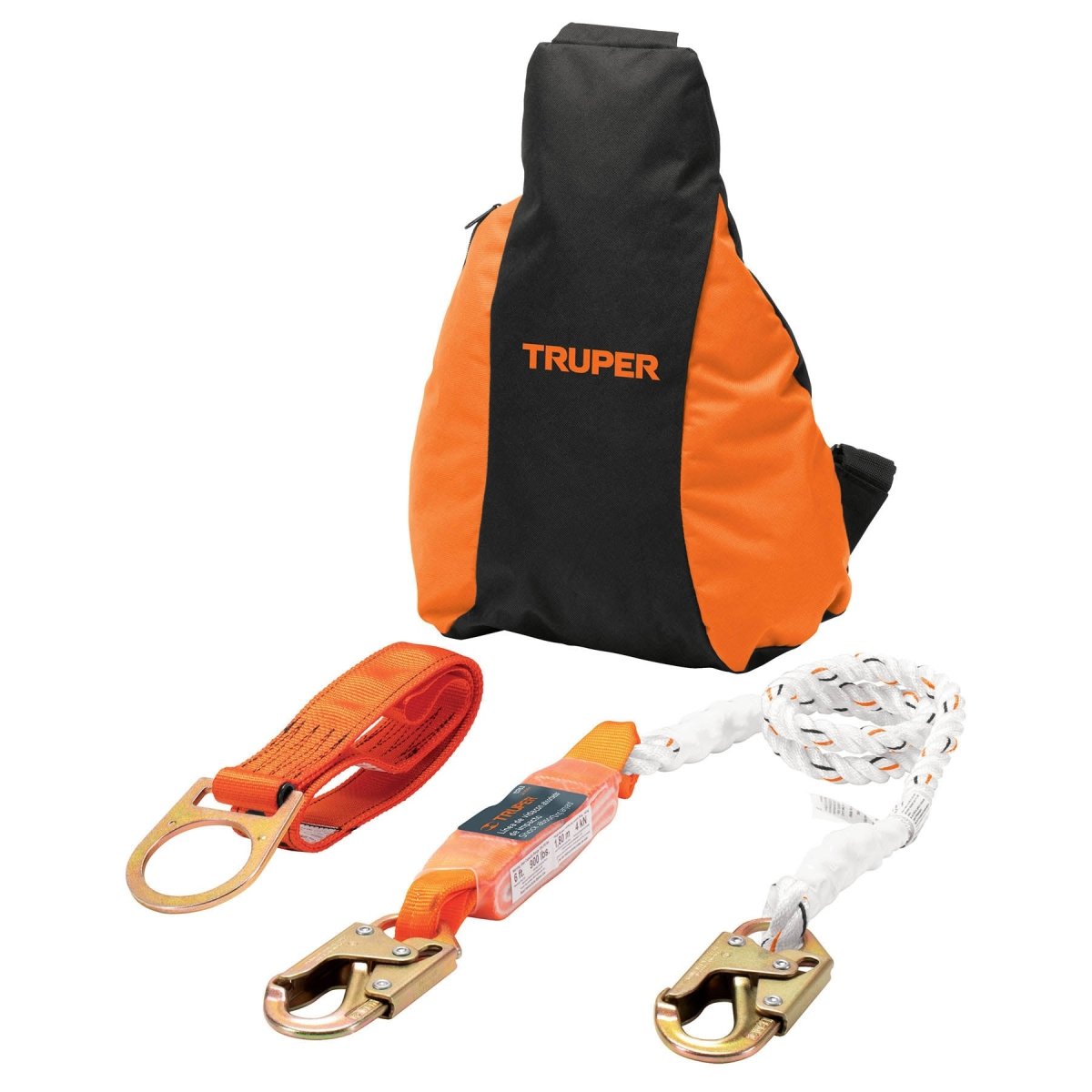 KIT CONTRA CAIDAS ARNES DE 1 ANILLO + 3 PIEZAS TRUPER - SUPERMIX