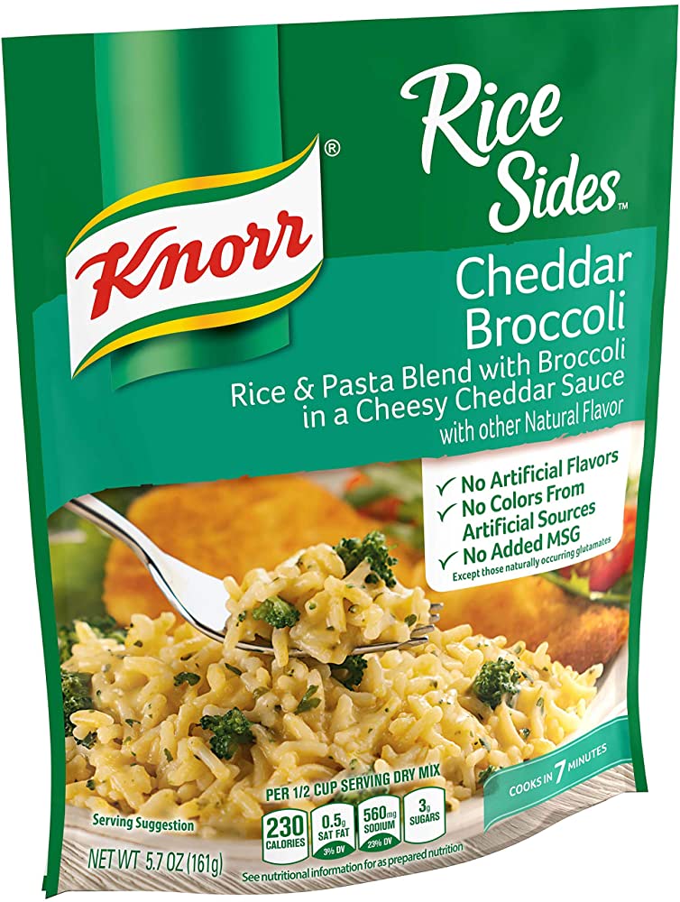 KNORR RICE & SC BROC/CHD 5.7 OZ - SUPERMIX
