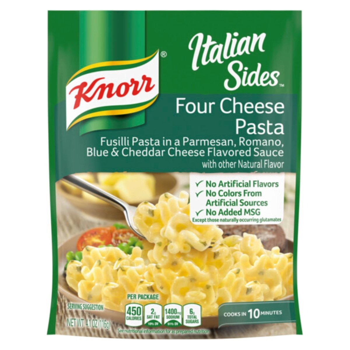 KNORR SIDE MEAL 4CHEESE 4.1 OZ - SUPERMIX
